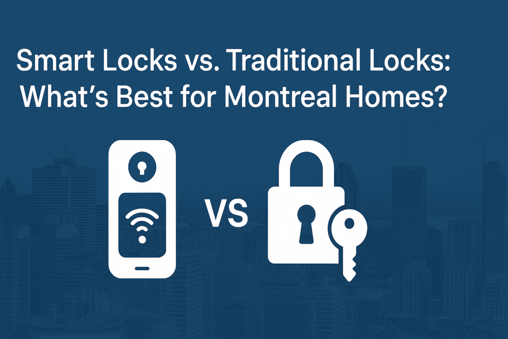 Smart Locks vs. Traditional Locks: What’s Best for Montreal Homes?
